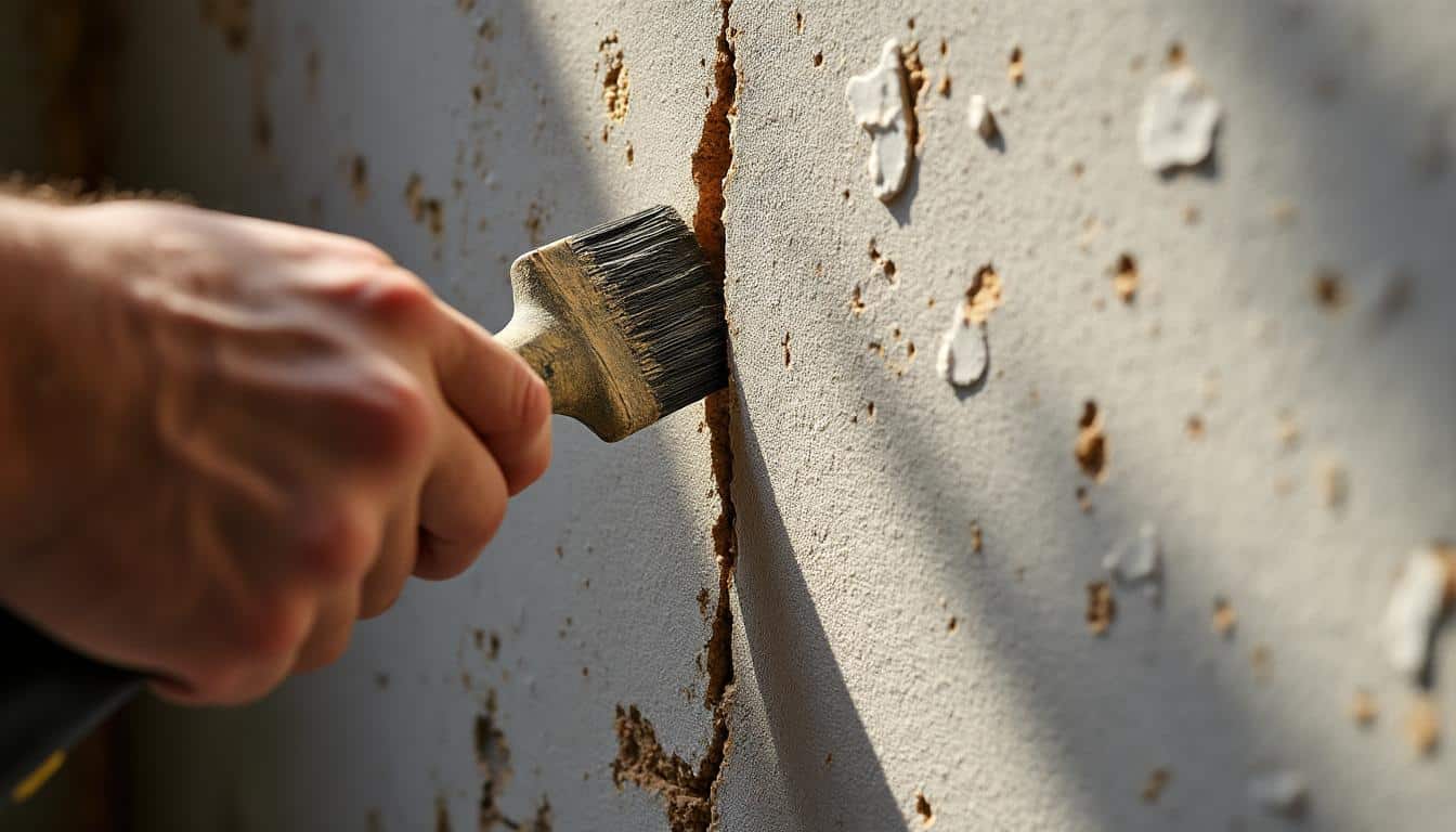 Astuces pour réparer une fissure dans un mur : guide complet et conseils