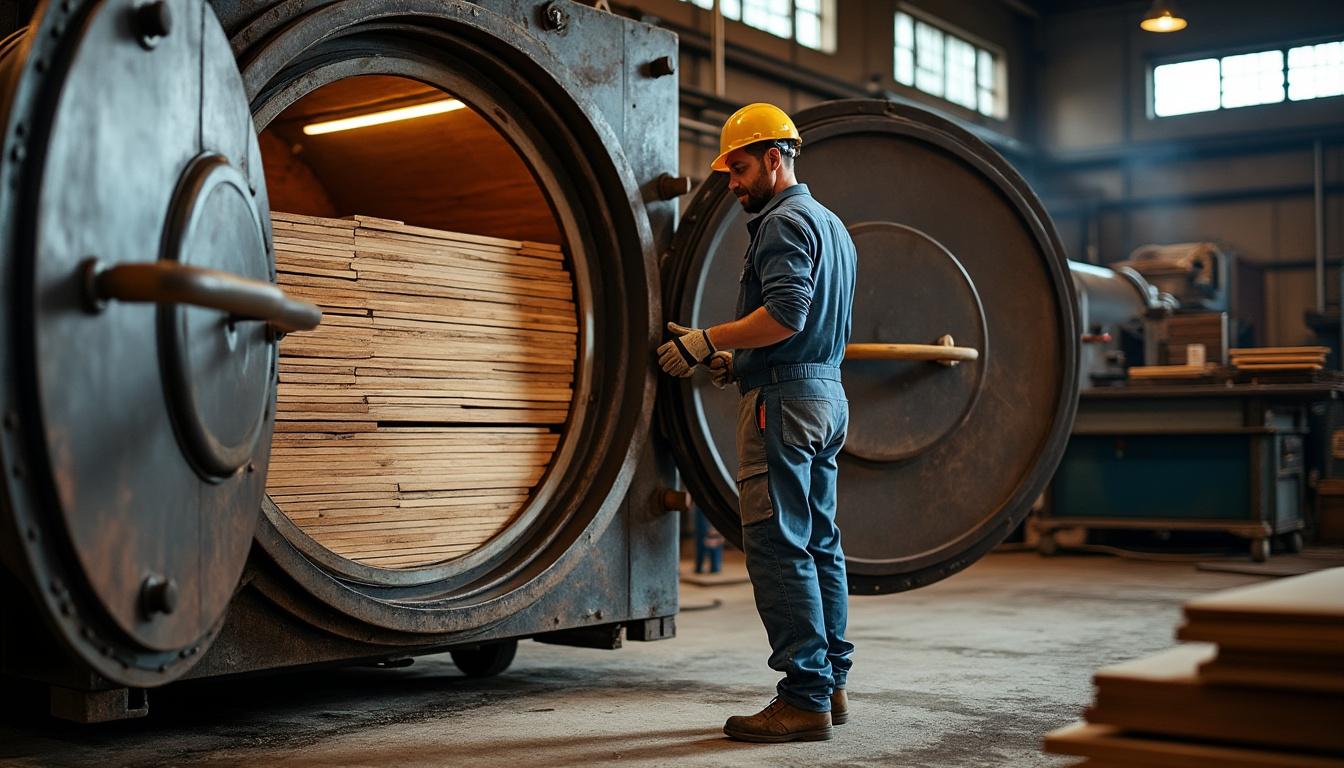 Illustration: Définition du bois traité en autoclave