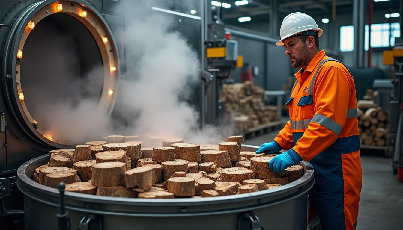 Illustration: Les objectifs et avantages du traitement du bois en autoclave