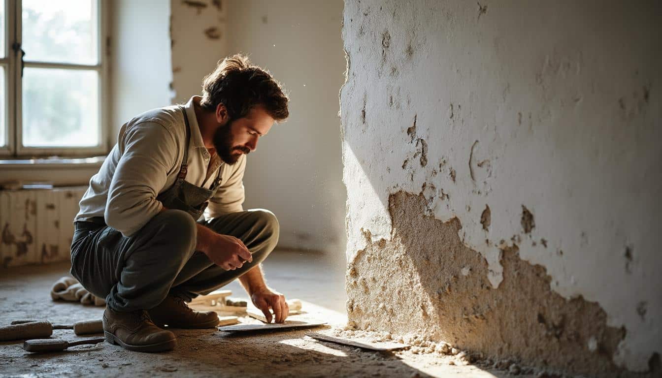 Les étapes de rénovation d’un mur en plâtre : guide complet