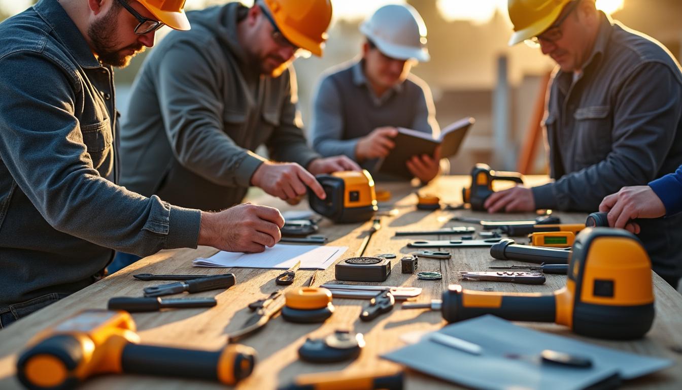 Illustration: Critères de sélection des outils adaptés à chaque chantier