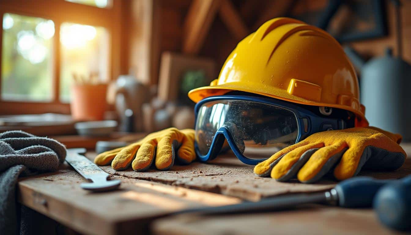 L’outillage de sécurité pour travaux domestiques : guide complet