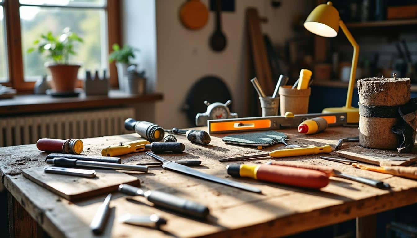 Illustration: Liste des outils indispensables pour rénover une maison