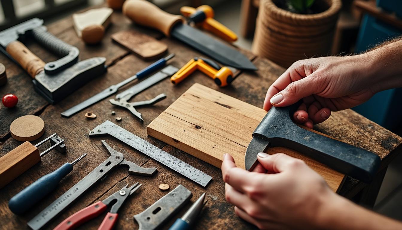 Illustration: Définition des outils de base pour débuter en bricolage