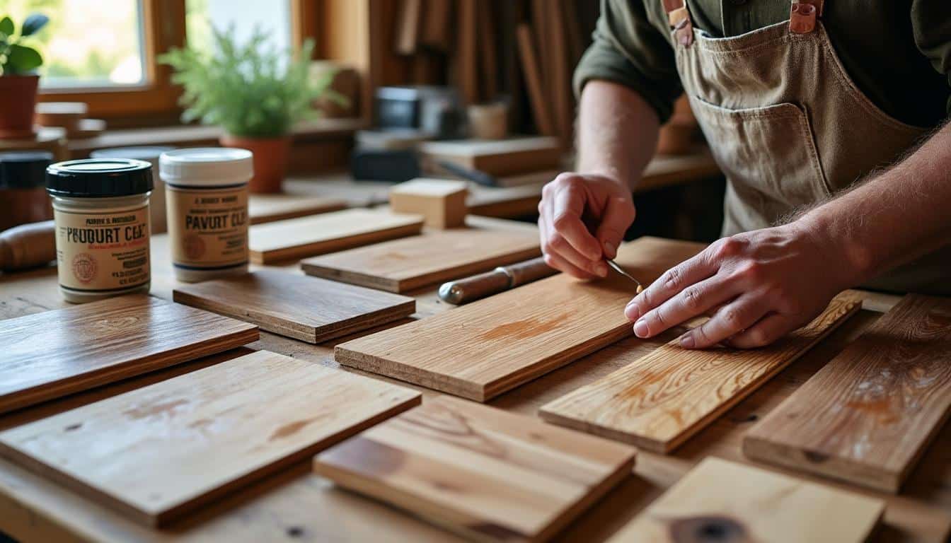 Illustration: Les différents types de colle pour parquet massif : comparatif et usages