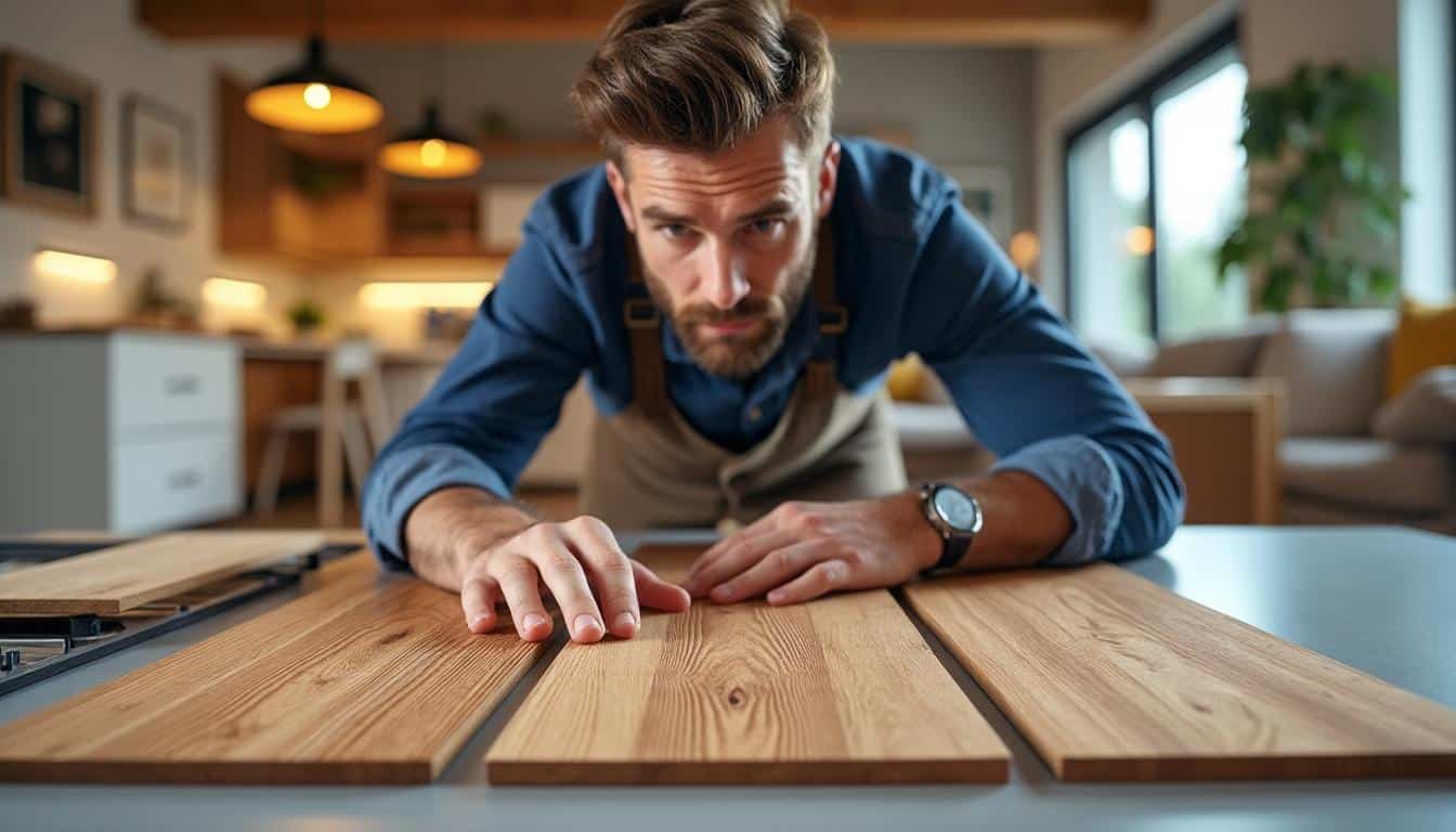 Illustration: Choisir le type de parquet pour un plancher chauffant : massif, contrecollé, stratifié