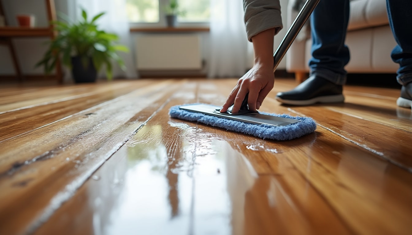 Nettoyer le parquet flottant : conseils et astuces pour un sol éclatant