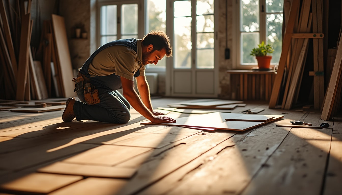 Illustration: Comprendre l’importance du sens de pose du parquet dans chaque pièce