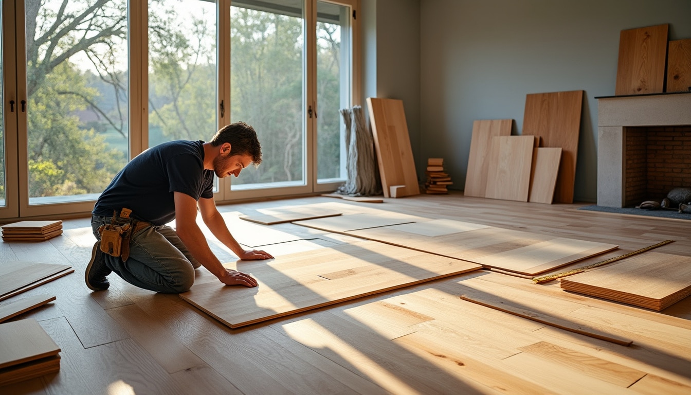 Illustration: Les critères essentiels pour choisir le sens de pose du parquet