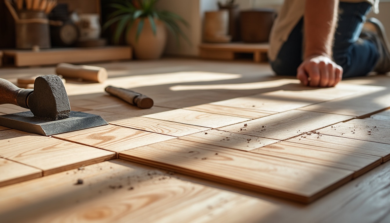 Illustration: Comprendre la pose de parquet à l’anglaise : définition et spécificités