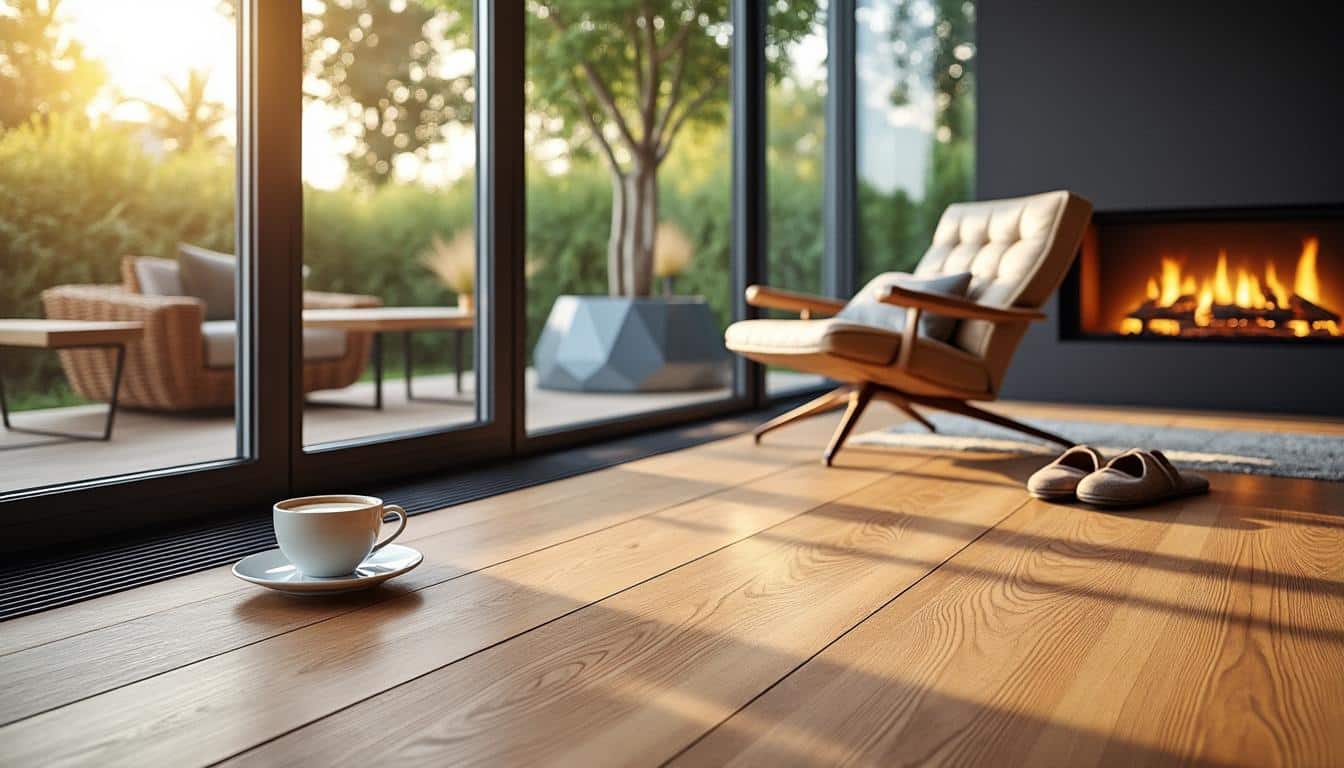 Illustration: Comprendre le fonctionnement du chauffage au sol et du parquet flottant pour un intérieur confortable