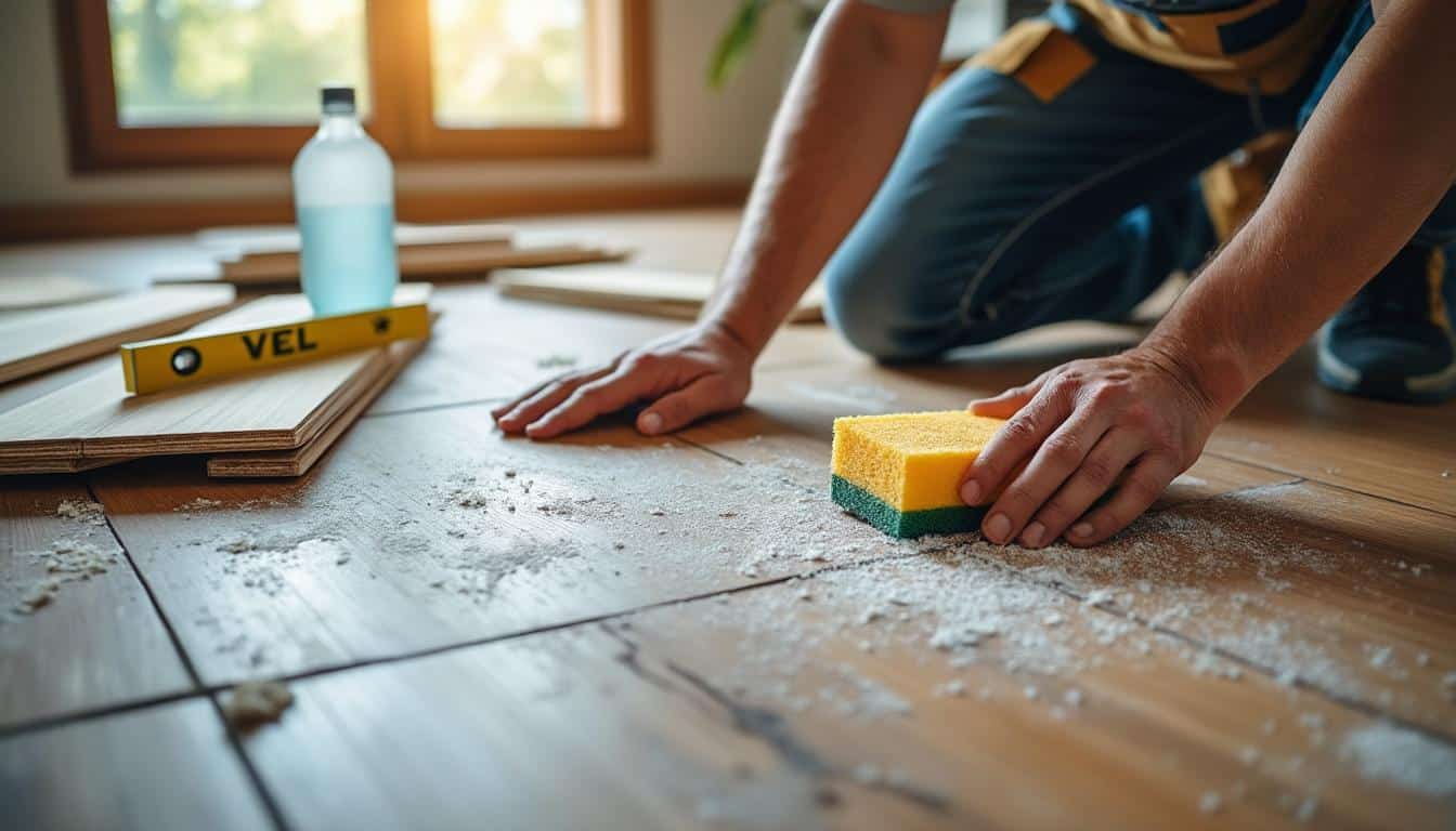 Illustration: Préparer le carrelage pour la pose du parquet : étapes incontournables