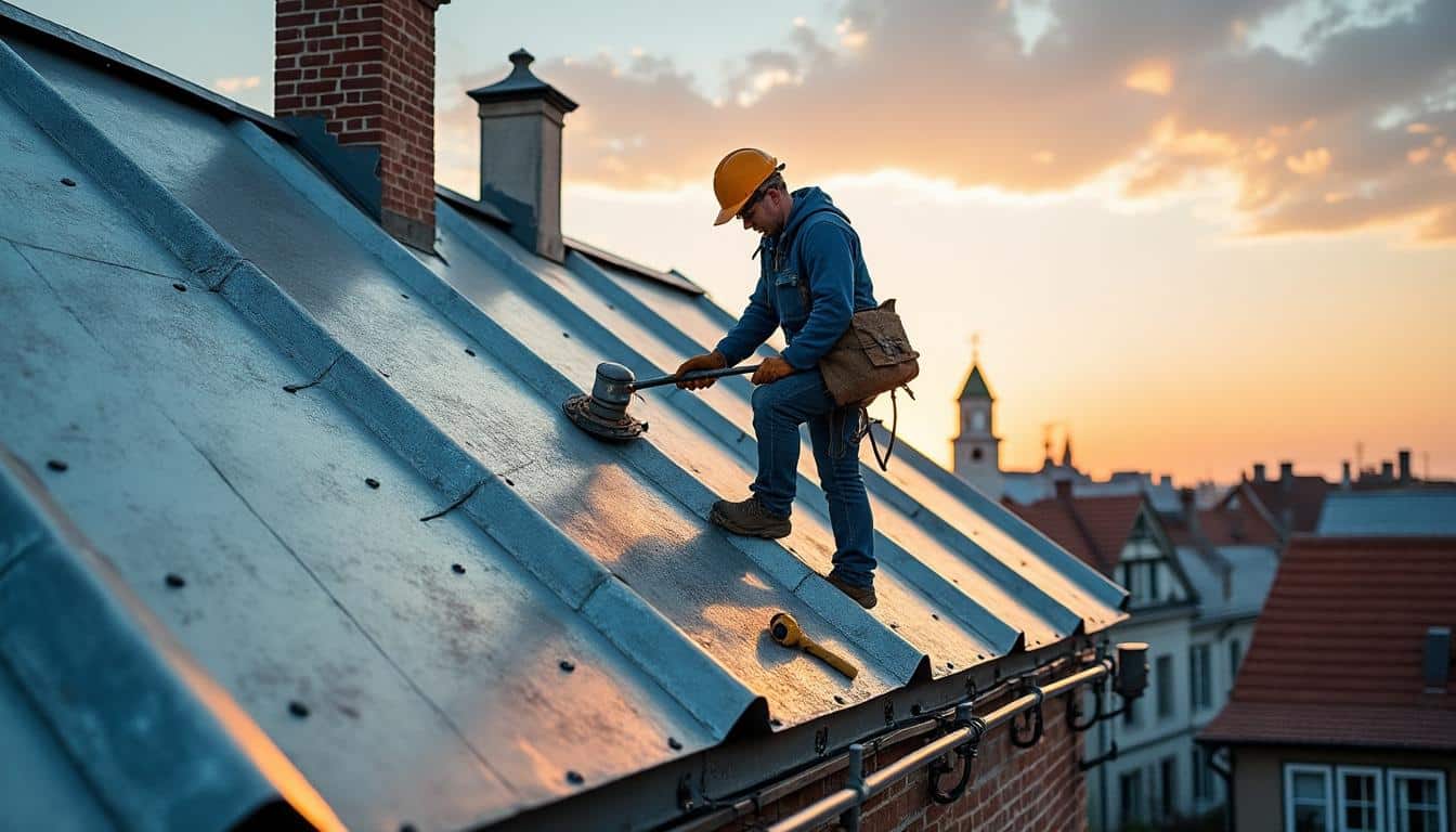 Illustration: Comprendre la toiture en zinc à montage joint debout : origines, principes et distinctions