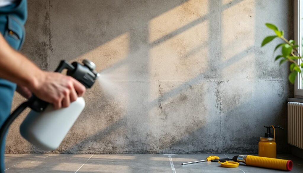 Mur porteur en béton : humidité et traitement efficace à connaître