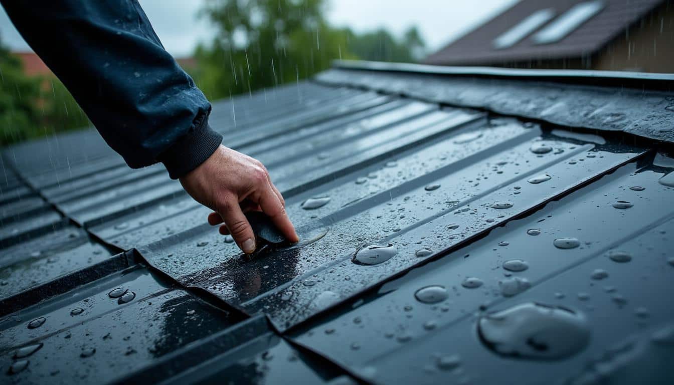 Toiture en zinc : bruit de la pluie et isolation, quelles solutions ?