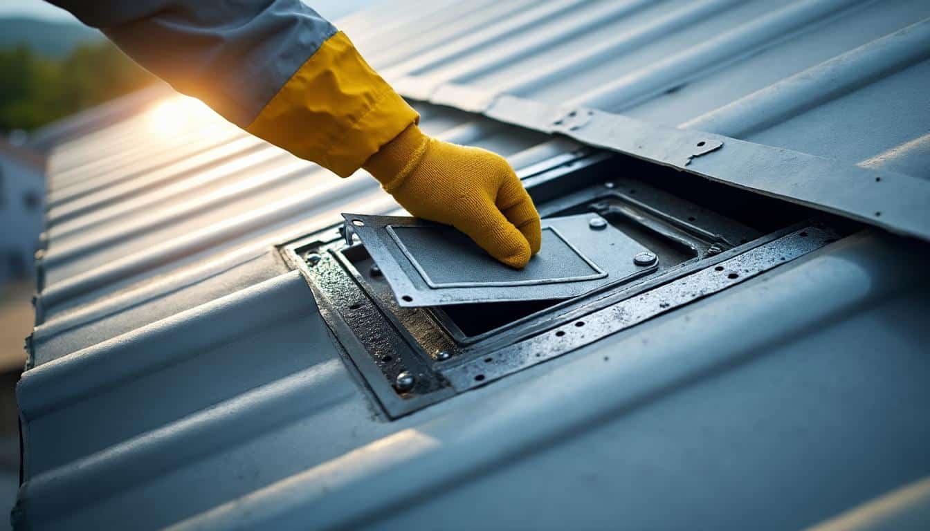 Toiture zinc : ventilation sous toiture pour durabilité et confort