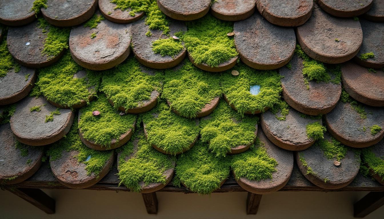 Pourquoi la mousse apparaît-elle sur une toiture en pente ?