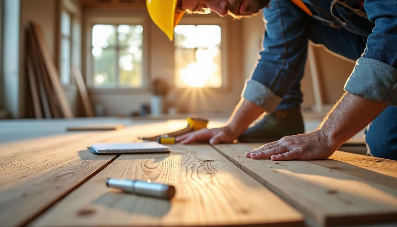 Illustration: Comprendre le phénomène naturel de dilatation dans les parquets flottants