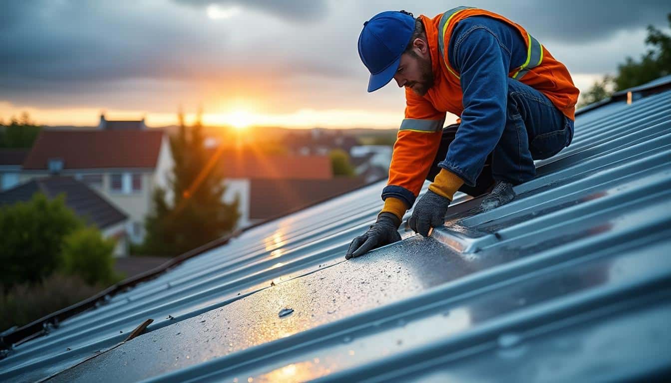 Illustration: Pourquoi assurer l’étanchéité de la toiture en zinc est indispensable