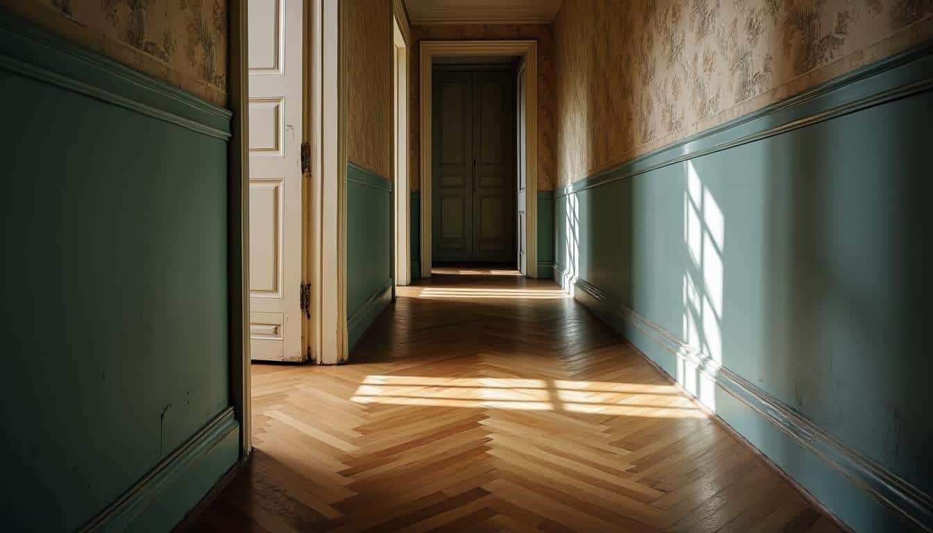 Parquet dans un couloir étroit : astuces pour agrandir l’espace