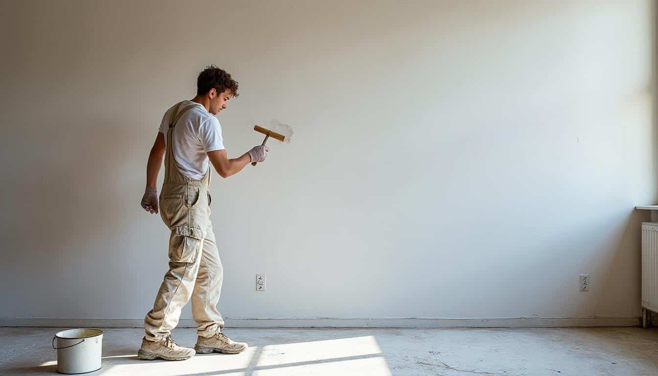 Repeindre un mur en placo déjà peint : guide complet et astuces