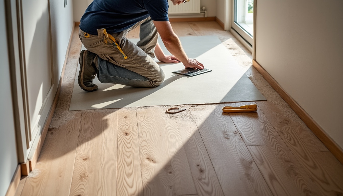 Illustration: Comprendre le sens de pose du parquet dans un couloir et ses bases techniques