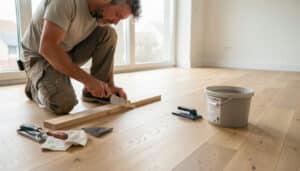 Réparer un parquet abîmé selon le type de dommage