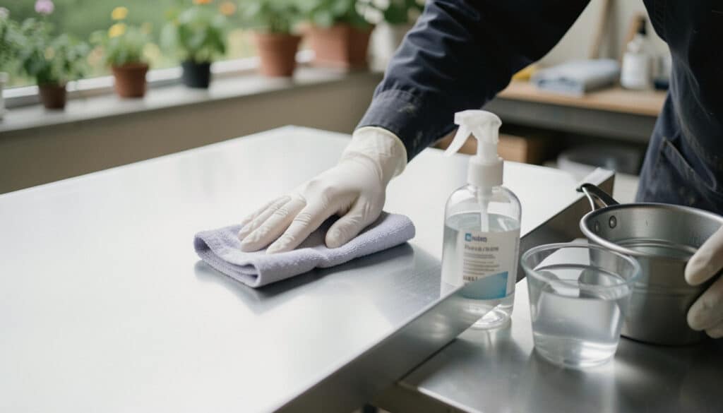 Comment entretenir et nettoyer une surface en zinc