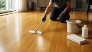 Rénover un parquet vitrifié sans poncer efficacement